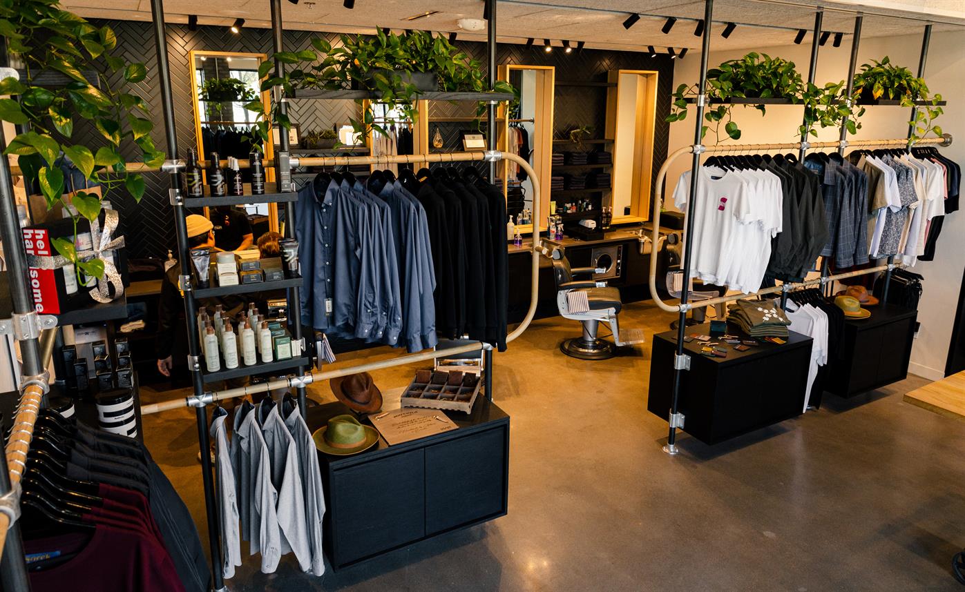 Inside the Sorek custom menswear floor